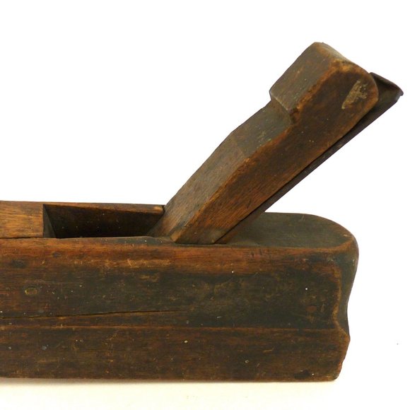 Antique woodworkers horn plane primitive hand work - Picture 7 of 12
